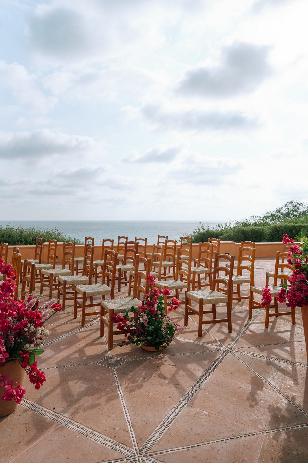 Luxury destination wedding ceremony at Casa Cuixmala